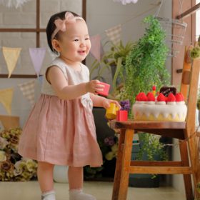 1歳　1才　お誕生日　バースデー　バースデーフォト　誕生日記念